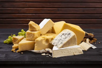 different-types-cheese-on-black-wooden cheese shop singapore high quality | Carecci