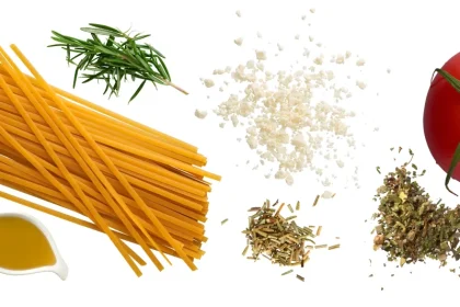 different items/ingredients from an Italian food supplier in Singapore